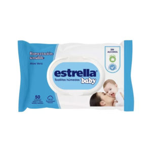 Estrella Toallitas Húmedas – Humectación Sensible – 50u
