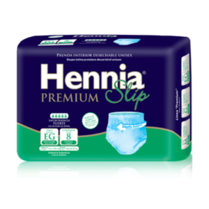 Ropa Interior Descartable – Hennia Slip Premium – Talle XG – 8 U