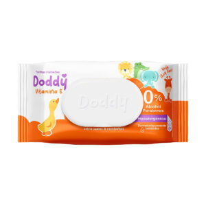 Doddy – Toallitas Húmedas – Vitamina E – c/tapa – 96 u