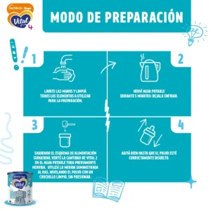Leche Vital 2 – 6-18 meses – Lata x 800g