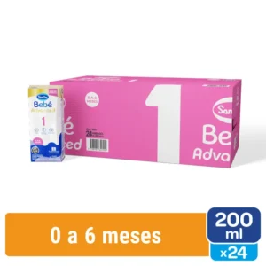 Leche – Sancor Bebé 1 – PACK x 24u – Bebible / Líquida / Bricks – 200ml