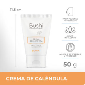Bushi – Crema de Caléndula – Reparadora – Átoxica Lactancia – 50G