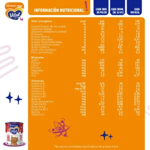 Leche – Vital 3 – Lata 800g – (+1 año)