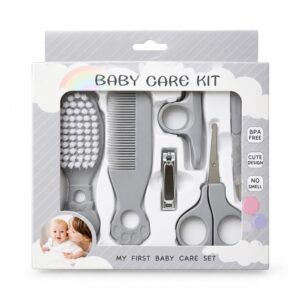 Set de Higiene – 6 Piezas – Gris