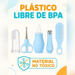Set de Higiene – 5 Piezas – Celeste